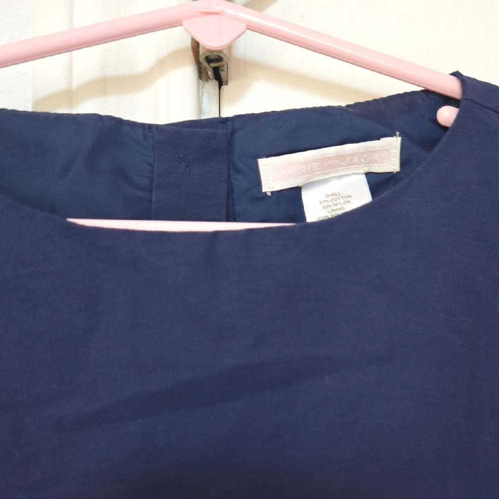 Janie and Jack Navy Blue Dress